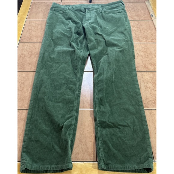 Vineyard Vines Other - Vineyard Vines Green Corduroy Pants Mens Sz 36 x 30 Five Pocket Straight Preppy
